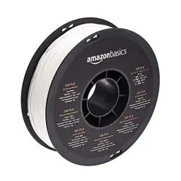 Produktbild: Amazon Basics 3D-Drucker-Filament aus SILK-PLA-Kunststoff, 1.75 mm, 1-kg-Spule, Weiß