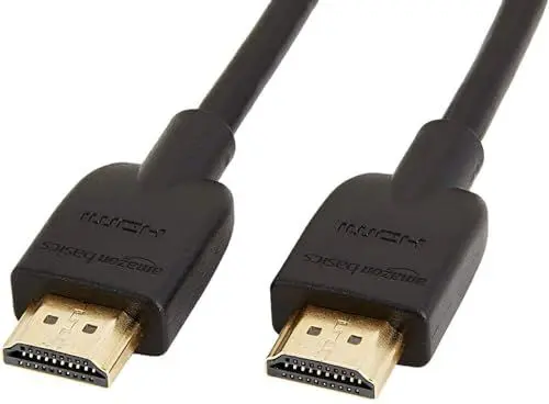 Produktbild: Amazon Basics 4K-HDMI-Kabel, 0.9 m, 18 Gbit/s Highspeed mit Ethernet, 4K@60Hz, 2160p, 2 Stück, Schwarz