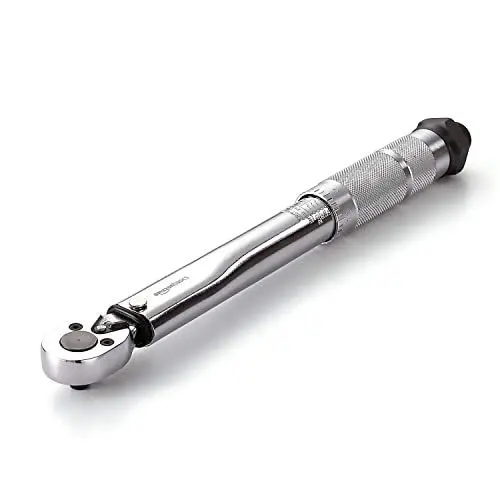 Produktbild: Amazon Basics Einrastender 1/4 Zoll -Drehmomentschlüssel, 3.95-22.5 Nm, 35-200 in.-lb