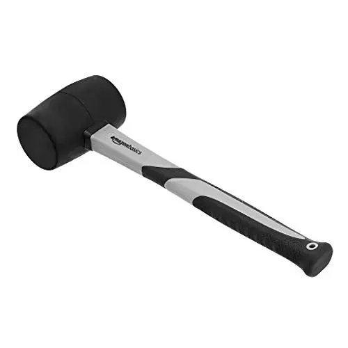 Produktbild: Amazon Basics Fäustel mit Fiberglasstiel, 450 g, Schwarz