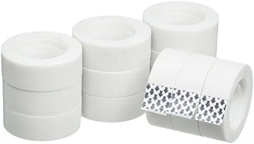 Produktbild: Amazon Basics Klebeband, 12 Rollen, Weiß