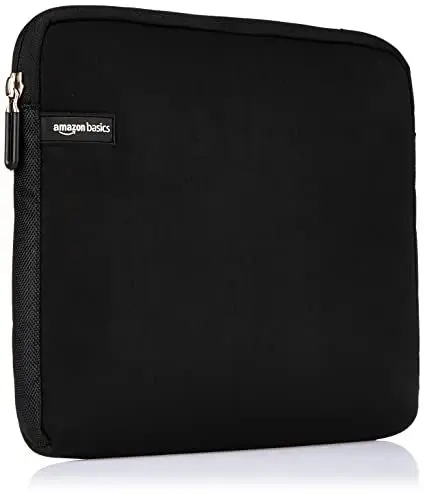 Produktbild: Amazon Basics Laptophülle für 29,5-cm-Laptops, 11.6-Zoll, Chromebook, MacBook Air, Schwarz