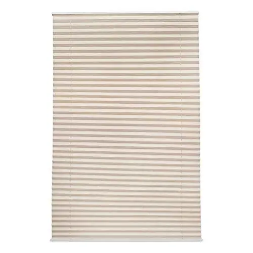 Produktbild: Amazon Basics Plissee-Rollo ohne Zugkette, ohne Bohren, 70 x 130 cm, Cremefarben