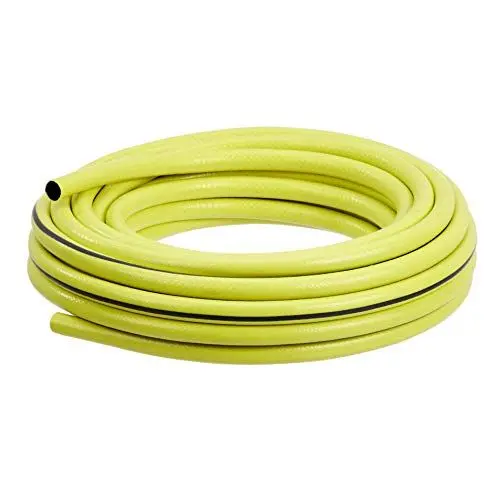 Produktbild: Amazon Basics Polyvinylchlorid (PVC) Mittelschwerer Wasserschlauch, 1/2 zoll (12,7 mm), 15 m, Gelb