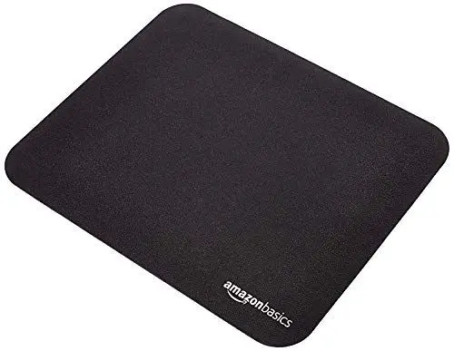 Produktbild: Amazon Basics Rechteckig Gaming-Mauspad, Standard, Schwarz