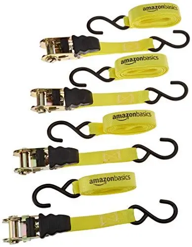 Produktbild: Amazon Basics Spanngurt - 4 Stück, Ratsche