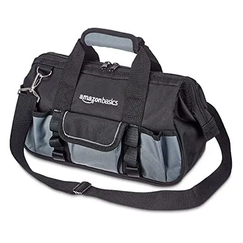 Produktbild: Amazon Basics Werkzeugtasche, 32 cm, Schwarzes