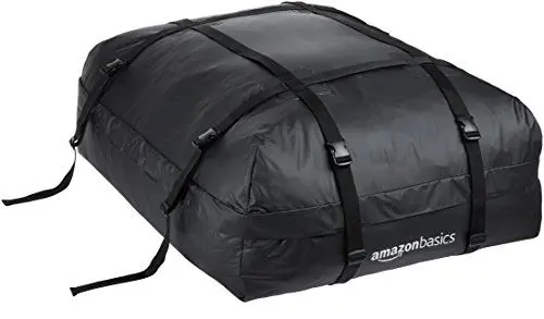 Produktbild: Amazon Basics Dachgepäckträger-Tasche, Schwarz, 425 l