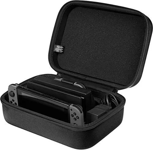 Produktbild: Amazon Basics - Reise- und Aufbewahrungsbox für die Nintendo Switch, Schwarz