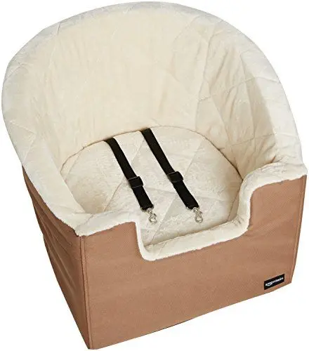 Produktbild: Amazon Basics Schalensitz für Haustiere, Beige/Hellbraun
