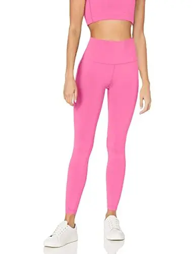 Produktbild: Amazon Essentials Damen Active Sculpt Workout Athleisure Leggings mit hohem Bund in voller Länge (erhältlich in Übergrößen), Kräftiges Rosa, M
