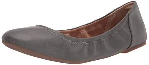 Produktbild: Amazon Essentials Damen Ballerinas Belice Zum Hineinschlüpfen, Dunkelgrau, 38.5 EU