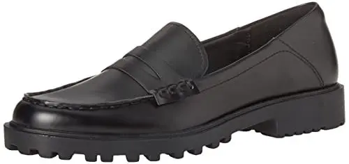 Produktbild: Amazon Essentials Damen Konstruierter Loafer, Schwarz, 37 EU