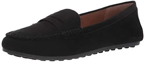 Produktbild: Amazon Essentials Damen Loafer im Mokkassin-Stil, Schwarz, 37 EU