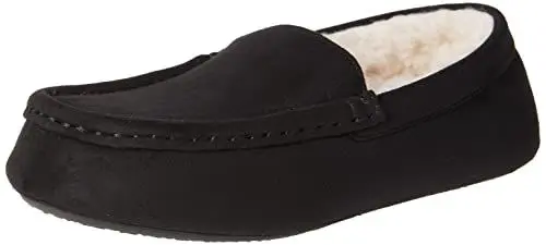 Produktbild: Amazon Essentials Damen Mokassin-Pantoffel, Schwarz, 41 EU