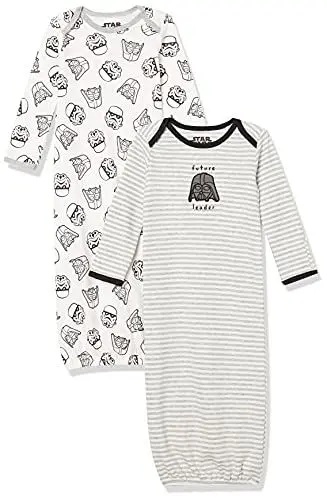 Produktbild: Amazon Essentials Disney | Marvel | Star Wars Baby Jungen Baby-Schlafsack, 2er-Pack, Star Wars Troopers, 0-6 Monate