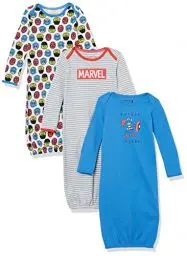 Produktbild: Amazon Essentials Disney | Marvel | Star Wars Baby Jungen Baby-Schlafsack, 3er-Pack, Marvel Friends, 0-6 Monate