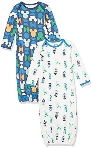 Produktbild: Amazon Essentials Disney | Marvel | Star Wars Jungen Baby-Schlafsack, 2er-Pack, Mickey Oh Boy, 0-6 Monate