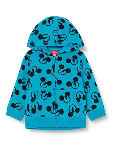 Produktbild: Amazon Essentials Disney | Marvel | Star Wars Jungen Fleece-Kapuzenpullis mit Reißverschluss (Früher Spotted Zebra), Mickey Bolt, 5 Jahre