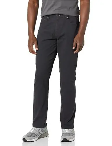 Produktbild: Amazon Essentials Herren 5-Pocket-Stretch-Twillhose, Sportlich Geschnitten (erhältlich in Big & Tall), Verwaschenes Schwarz, 36W / 30L