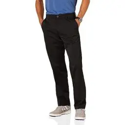 Produktbild: Amazon Essentials Herren Golf-Stretchhose, Klassischer Schnitt (erhältlich in Big & Tall), Schwarz, 36W / 30L