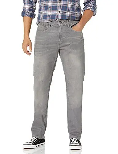 Produktbild: Amazon Essentials Herren Jeans, Sportlich Geschnitten (Früher Goodthreads), Grau, 29W / 30L