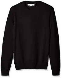 Produktbild: Amazon Essentials Herren Pullover mit Rundhalsausschnitt (in Übergrößen erhältlich), Schwarz, XXL
