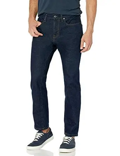 Produktbild: Amazon Essentials Herren Stretchjeans mit lockerer Passform (in Übergrößen erhältlich), Leicht Ausgespült, 52W / 30L