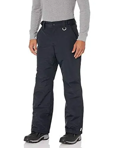 Produktbild: Amazon Essentials Herren Wasserabweisende Isolierte Snowboard-Ski-Schneehose, Schwarz, M
