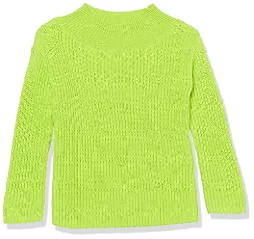 Produktbild: Amazon Essentials Mädchen Moderner Pullover Mit Weitem Ausschnitt, Lindgrün, 10 Jahre