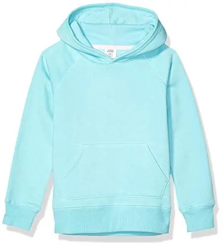 Produktbild: Amazon Essentials Mädchen Sweatshirtpullover mit Kapuze, Aquablau, 11-12 Jahre