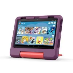 Produktbild: Amazon Fire HD 8 Kids-Tablet (Neueste Generation), für Kinder von 3-7 J. | 3 GB RAM, werbefreie Inhalte, integrierte Kindersicherung, 13 Std. Akkulaufzeit, 32 GB, violett (2024)