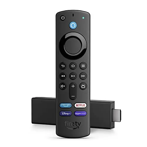 Produktbild: Amazon Fire TV Stick 4K, Streaming in brillanter 4K-Qualität, Steuerungsoptionen für den Fernseher und Smart-Home-Geräte, Free- und Live-TV (1. Generation)