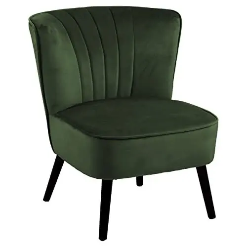 Produktbild: Amazon Marke Movian - Loungesessel, Stoff, 4-Fuß-Holzgestell, 66,5 x 71 x 80 cm, Waldgrün