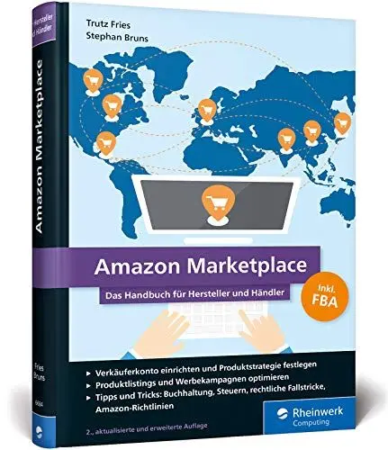 Produktbild: Amazon Marketplace: Das Handbuch für Hersteller und Händler - inkl. FBA (Fulfillment by Amazon)