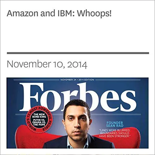 Produktbild: Amazon and IBM: Whoops!