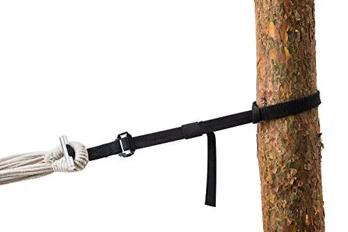 Produktbild: AMAZONAS T-Strap Aufhänge Set für alle Hängematten baumschonend 15-220 cm und bis 200 kg pro Aufhäung
