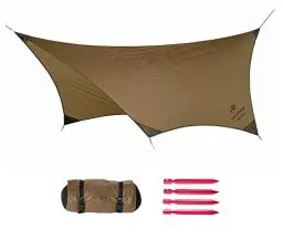 Produktbild: AMAZONAS Ultra-Light Adventure Tarp 340 x 280 cm Eigengewicht 380 Gramm
