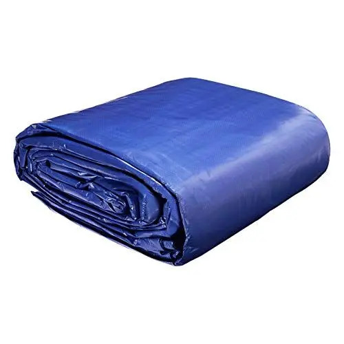 Produktbild: AmazonCommercial Multi Purpose Waterproof Poly Tarp Cover, 30 X 40 FT, 5MIL Thick, Blue, 1-Pack
