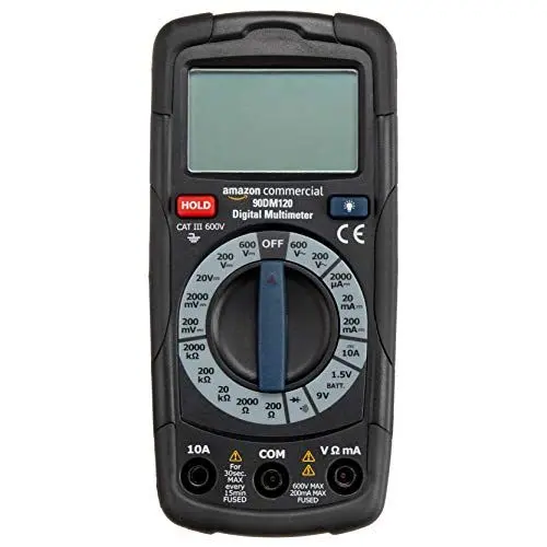 Produktbild: AmazonCommercial 2000 Count Manual Ranging Digital Multimeter