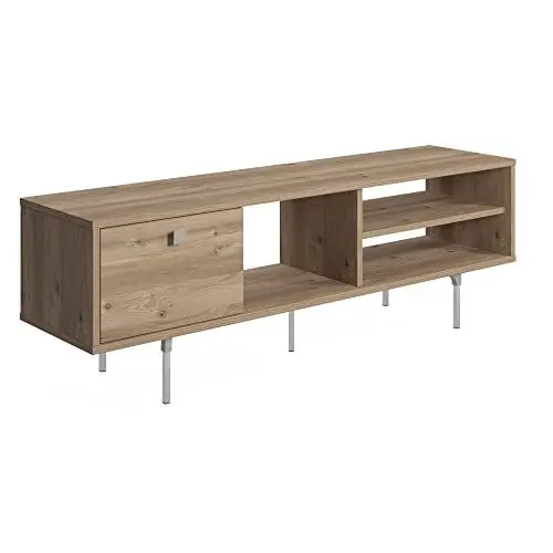 Produktbild: Amazon-Marke - TV-Ständer Movian Mika, Lowboard-Schrank, Mittel, Eiche,140 x 35 x 45 cm