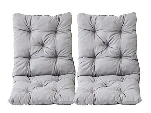 Produktbild: Ambientehome 2er Set Auflage für Sessel HANKO oder EVJE Nordisches Design Sitzkissen **Sommeraktion 2023** Wir räumen unsere restlichen Bestände an Gartenmöbelauflagen