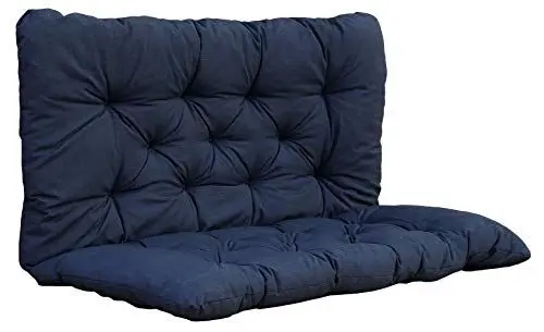 Produktbild: Ambientehome Auflage Bankkissen Bankauflage Polsterkissen 100x98x8 cm dunkelgrau