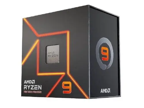Produktbild: AMD Ryzen 9 7950X Prozessor (intergrierte Radeon Grafik,16 Kerne/32Threads, 170W TDP, AM5 Sockel, 80MB Cache, Bis zu 5.7 GHz Boost Frequenz, Kein Kühler)