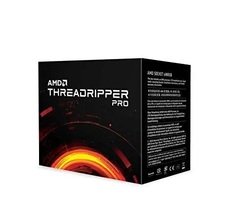 Produktbild: AMD Ryzen Threadripper PRO Prozessor 3955WX (16C/32T, 280W TDP, SWRX8 Sockel, 72 MB Cache, Bis zu 4.3 GHz Max Boost, Kein Kühler)