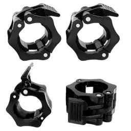 Produktbild: AMDZGLB 4 Stück Kurzhantelstange Schnellverschluss 30 mm Hantelverschluss Hantelstange Set Klemmen Verschluss Professionelle Hantelverschlüsse für Fitness Hanteln Langhantelstangen