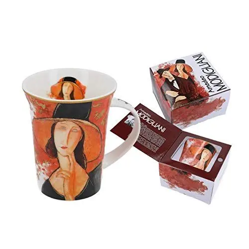 Produktbild: Amedeo Modigliani Carmani Porzellan-Tasse, verziert mit Mario, 350 ml