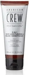 Produktbild: AMERICAN CREW - 2-in-1 Skin Moisturizer & Beard Conditioner, 100 ml, Feuchtigkeitscreme und Conditioner in einem Produkt, für weiche und gepflegte Barthaare