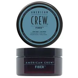 Produktbild: AMERICAN CREW – Classic Fiber, 50 g, Haarwachs für Männer, Haarprodukt mit starkem Halt, Stylingprodukt für viel Textur & mattes Finish, zur täglichen Anwendung Unparfümiert
