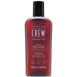 Produktbild: AMERICAN CREW – Daily Moisture Conditioner, 250 ml, Pflegeconditioner für Männer, stärkendes Haarprodukt ohne Silikone, schützt vor Trockenheit & reduziert Haarbruch, vegan